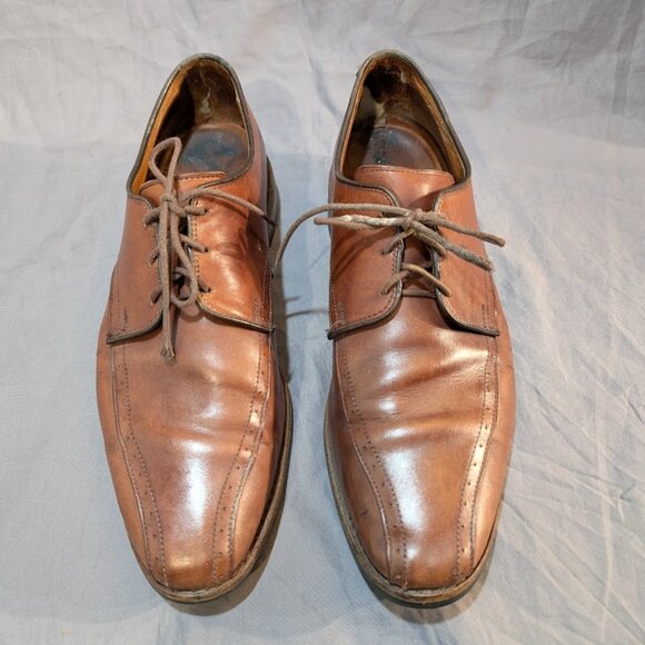 Allen Edmonds Brown Leather Oxford Derby Shoes Men Size 10.5 main image 11